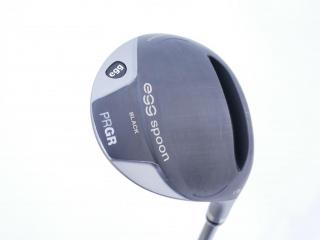 Fairway Wood : PRGR : หัวไม้ 3 PRGR Egg Spoon BLACK (ปี 2022) Loft 15 ก้าน Mitsubishi Diamana Flex S