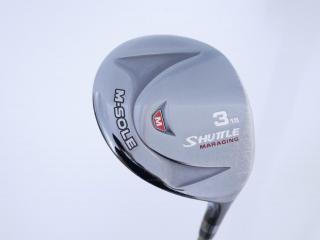 Fairway Wood : Maruman : **มีบุบ** หัวไม้ 3 Maruman Shuttle M-Sole Loft 15 Flex SR