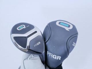 fairway_wood : ไม้กระเทย PRGR Q (รุ่นปี 2019 สำหรับเล่นได้ทุกไลน์) Loft 33 Flex R