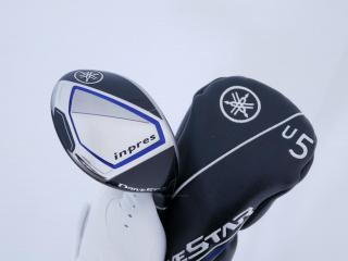 Fairway Wood : Yamaha : ไม้กระเทย Yamaha Inpres DriveStar (รุ่นปี 2023 ตีไกลมากๆ) Loft 20.5 ก้าน Fujikura Speeder NX M423u Flex R