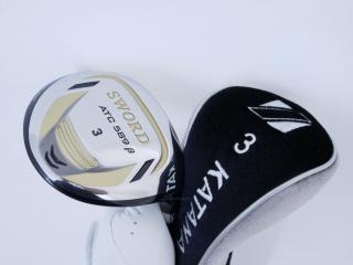 fairway_wood : หัวไม้ 3 Katana Sword ATC-589b (ปี 2017) Loft 16 ก้าน Fujikura Speeder 589b Flex R
