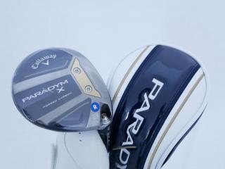 Fairway Wood : callaway : **ของใหม่ ยังไม่แกะพลาสติก** หัวไม้ 3 Callaway Paradym X (รุ่นล่าสุดปี 2023 Japan Spec.) Loft 15 (ปรับได้) ก้าน Fujikura Ventus TR 5 Flex R