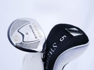 fairway_wood : หัวไม้ 5 Katana Sword IZU Max G (มี Offset กันลูกบานออกขวา) Loft 20 ก้าน Fujikura Speeder 589 Flex SR