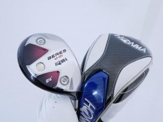 fairway_wood : **ก้าน 3 ดาว** ไม้กระเทย Honma Beres U-01 Loft 24 ก้าน ARMRQ 6 (54) Flex R (3 ดาว)