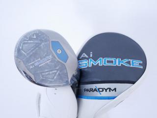 Fairway Wood : callaway : **ของใหม่ ยังไม่แกะพลาสติก** หัวไม้ 5 Callaway Paradym AI Smoke MAX FAST (ออกปี 2024 Japan Spec.) Loft 19 ก้าน Mitsubishi TENSEI 40 Flex S