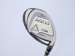 Fairway Wood : ไม้กระเทย PRGR ID Nabla RED Ver II (รุ่นท้อป Titanium) Loft 24 ก้าน M-35 (Flex R2)