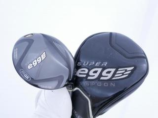 Fairway Wood : PRGR : หัวไม้ 3 PRGR Super Egg (หน้าเด้งเกินกฏ COR 0.84 ปี 2017 หายากมาก) Loft 16 Flex SR (M-40)
