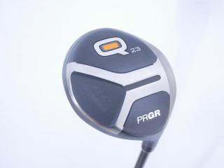 Fairway Wood : ไม้กระเทย PRGR Q (รุ่นปี 2019 สำหรับเล่นได้ทุกไลน์) Loft 23 Flex R2