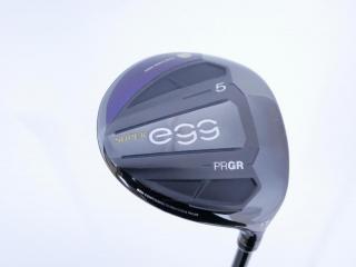 fairway_wood : หัวไม้ 5 PRGR Super Egg (รุ่นปี 2021 หน้าเด้งเกินกฏ COR 0.84 หายากมาก) Loft 17 ก้าน M-37 Flex R