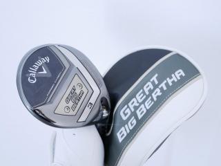 Fairway Wood : callaway : หัวไม้ 3 Callaway Great Big Bertha (ออกปี 2023 Japan Spec.) Loft 15 ก้าน Fujikura Speeder NX Flex S