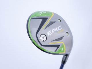 Fairway Wood : หัวไม้ 3 Callaway Epic Flash Star (รุ่นปี 2019) Loft 15 ก้าน Tour AD VR-5 Flex S