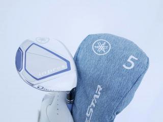 Lady club : All : **ของใหม่ ยังไม่แกะพลาสติก** หัวไม้ 5 Yamaha Inpres DriveStar (รุ่นล่าสุด ปี 2023 ตีไกลมากๆ) Loft 20 ก้าน Mitsubishi VANQUISH 4 Flex L