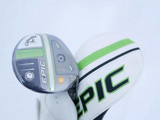 Fairway Wood : callaway : **ของใหม่ ยังไม่แกะพลาสติก** หัวไม้ 5 Callaway EPIC MAX (รุ่นปี 2021) Loft 18 ก้าน Mitsubishi Diamana 40 Flex SR