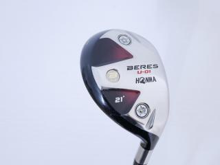 Fairway Wood : Honma : **ก้าน 3 ดาว** ไม้กระเทย Honma Beres U-01 Loft 21 ก้าน ARMRQ 6 (54) Flex R (3 ดาว)