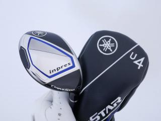 Fairway Wood : Yamaha : ไม้กระเทย Yamaha Inpres DriveStar (รุ่นปี 2023 ตีไกลมากๆ) Loft 18 ก้าน Fujikura Speeder NX M423u Flex S