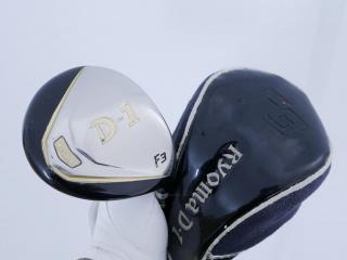 fairway_wood : หัวไม้ 3 Ryoma D-1 (ไกลมากๆ ค่า COR 0.82 เกือบเท่าไดรเวอร์) Loft 15 ก้าน Tour AD Ryoma F Flex R