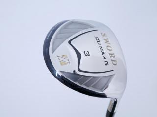 fairway_wood : หัวไม้ 3 Katana Sword IZU Max G (มี Offset กันลูกบานออกขวา) Loft 16 ก้าน Fujikura Speeder 589 Flex SR