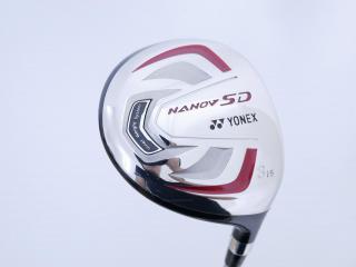 fairway_wood : หัวไม้ 3 Yonex Nano V SD Loft 15 ก้าน Mitsubishi BASSARA w53 Flex R