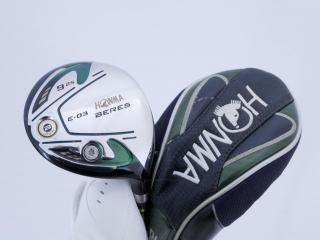 fairway_wood : **ก้าน 3 ดาว** หัวไม้ 9 Honma Beres E-03 (รุ่นปี 2015 เหมาะกับซีเนียร์) Loft 25 ก้าน ARMRQ 8 (45) FLex R (3 ดาว)