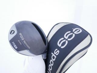 Fairway Wood : PRGR : หัวไม้ 3 PRGR Egg Spoon BLACK (ปี 2022) Loft 15 ก้าน Mitsubishi Diamana Flex SR