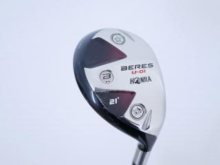 Fairway Wood : Honma : **มีบุบ** ไม้กระเทย Honma Beres U-01 Loft 21 ก้าน ARMRQ 6 (54) Flex S (2 ดาว)