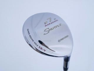 fairway_wood : หัวไม้ 7 Maruman Shuttle F (รุ่นยอดนิยม หน้า Maraging เสียงใส) Loft 21 Flex R