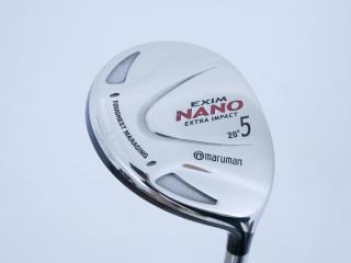 Fairway Wood : หัวไม้ 5 Maruman EXIM NANO (หน้า Maraging) Loft 20 Flex S