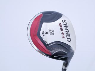 fairway_wood : หัวไม้ 5 Katana Sword Sniper Loft 20 ก้าน Fujikura Speeder 589 Flex R