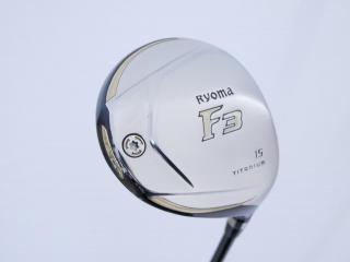 fairway_wood : หัวไม้ 3 Ryoma F Titanium (รุ่นปี 2019 ไกลมากๆ) Loft 15 ก้าน Mitsubishi TENSEI 65fw Flex S