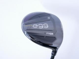 fairway_wood : หัวไม้ 5 PRGR Super Egg (รุ่นปี 2021 หน้าเด้งเกินกฏ COR 0.84 หายากมาก) Loft 17 ก้าน M-37 Flex R