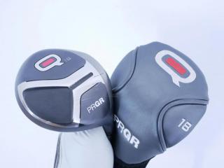 fairway_wood : ไม้กระเทย PRGR Q (รุ่นปี 2019 สำหรับเล่นได้ทุกไลน์) Loft 18 Flex R 