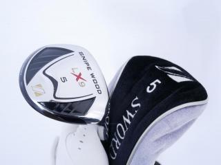 fairway_wood : หัวไม้ 5 Katana Snipe Wood LX-9 (มี Offset กันลูกเฟดออกขวา) Loft 20 Flex SR