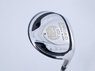 Fairway Wood : Katana : หัวไม้ 5 Katana Sword Sniper Black Loft 20 ก้าน Fujikura Speeder 556 Flex R