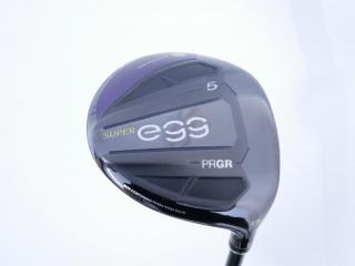 Fairway Wood : PRGR : หัวไม้ 5 PRGR Super Egg (รุ่นปี 2021 หน้าเด้งเกินกฏ COR 0.84 หายากมาก) Loft 17 ก้าน M-37 Flex R