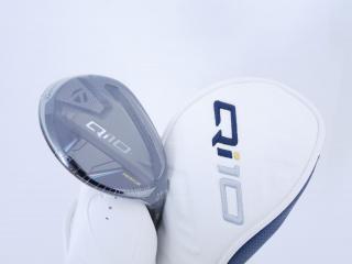 Fairway Wood : **ของใหม่ ยังไม่แกะพลาสติก** ไม้กระเทย Taylormade Qi10 Rescue (ออกปี 2024) Loft 22 ก้านเหล็ก NS Pro 820 Flex S