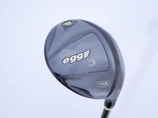 Fairway Wood : PRGR : หัวไม้ 3 PRGR Super Egg (หน้าเด้งเกินกฏ COR 0.84 ออกปี 2018 หายากมาก) Loft 16 Flex SR (M-40)