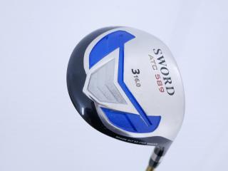fairway_wood : หัวไม้ 3 Katana Sword ATC-589 Loft 16 ก้าน Speeder 589 Flex SR