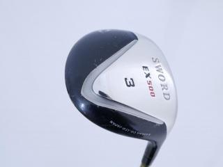 fairway_wood : หัวไม้ 3 Katana Sword EX500 Loft 16 ก้าน Sword Fujikura Rombax Flex R