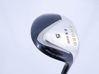 fairway_wood : หัวไม้ 5 Katana Sword EX500 Loft 19 ก้าน Sword Fujikura Rombax Flex R