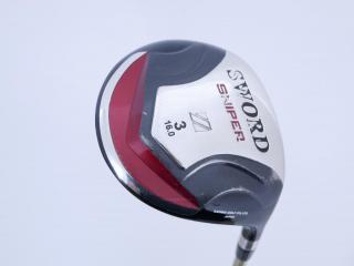 Fairway Wood : Katana : หัวไม้ 3 Katana Sword Sniper Loft 16 ก้าน Fujikura Speeder 589 Flex R