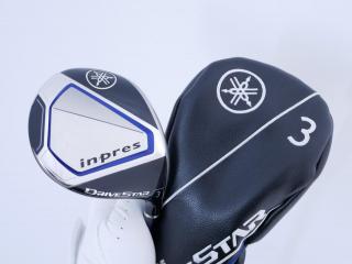 Fairway Wood : Yamaha : หัวไม้ 3 Yamaha Inpres DriveStar (รุ่นปี 2023 ตีไกลมากๆ) Loft 15 ก้าน Fujikura Speeder NX M423f Flex S