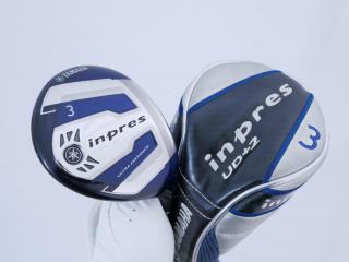 Fairway Wood : Yamaha : หัวไม้ 3 Yamaha Inpres UD+2 (รุ่นปี 2018 ตีไกลมากๆ COR 0.815) Loft 14.5 ก้าน Mitsubishi FUBUKI Ai55 Flex SR
