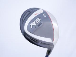 Fairway Wood : PRGR : หัวไม้ 3 PRGR RS (รุ่นปี 2019) Loft 15 ก้าน Mitsubishi Diamana Flex R (M-37)