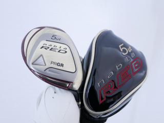 fairway_wood : ไม้กระเทย PRGR ID Nabla RED Ver II (รุ่นท้อป Titanium) Loft 24 ก้าน M-37 (Flex R)