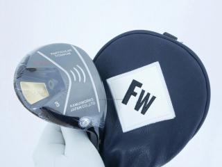 fairway_wood : **ของใหม่ ยังไม่แกะพลาสติก** หัวไม้ 3 Kamuiworks KM-300 (หน้าเด้ง มีสปริงข้างใน หายากมาก) Loft 15 ก้าน Fujikura Double Kick Flex S