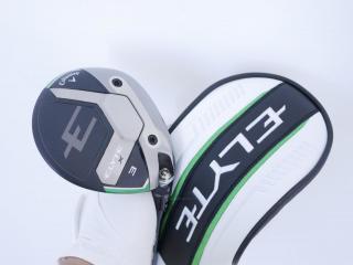 Fairway Wood : callaway : หัวไม้ 3 Callaway ELYTE X (ออกปี 2025) Loft 15 ก้าน Fujikura VENTUS 5 Flex S