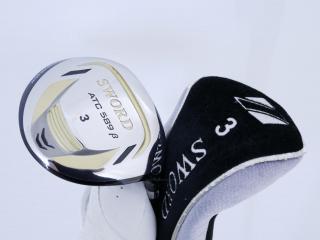 fairway_wood : หัวไม้ 3 Katana Sword ATC-589b (ปี 2017) Loft 16 ก้าน Fujikura Speeder 589b Flex SR
