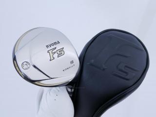 Fairway Wood : Other Brand : หัวไม้ 5 Ryoma F Titanium (รุ่นปี 2019 ไกลมากๆ) Loft 18 ก้าน Tour AD RF2 Flex R