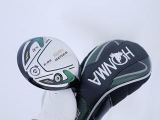 fairway_wood : หัวไม้ 3 Honma Beres E-03 (ออกปี 2015 เหมาะกับซีเนียร์) Loft 16 ก้าน ARMRQ 8 (45) Flex R (2 ดาว)