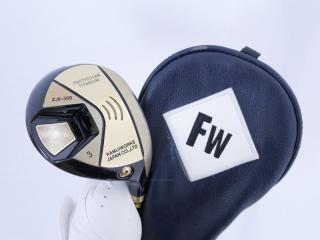 fairway_wood : หัวไม้ 3 Kamuiworks KM-300 (หน้าเด้ง มีสปริงข้างใน หายากมาก) Loft 15 ก้าน Fujikura Double Kick Flex R